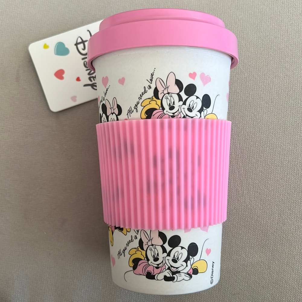Disney Mickey and Minnie Valentine’s Day Travel Mug Tumbler